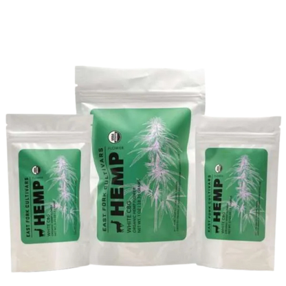 East Fork Cultivars Organic CBG Hemp Flower - White CBG