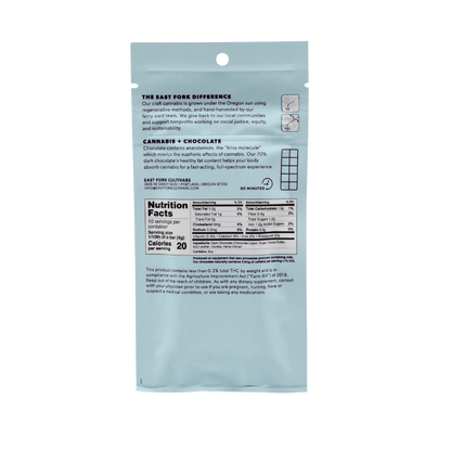 East Fork Cultivars - Chocolate Bar - 300mg - THC Free