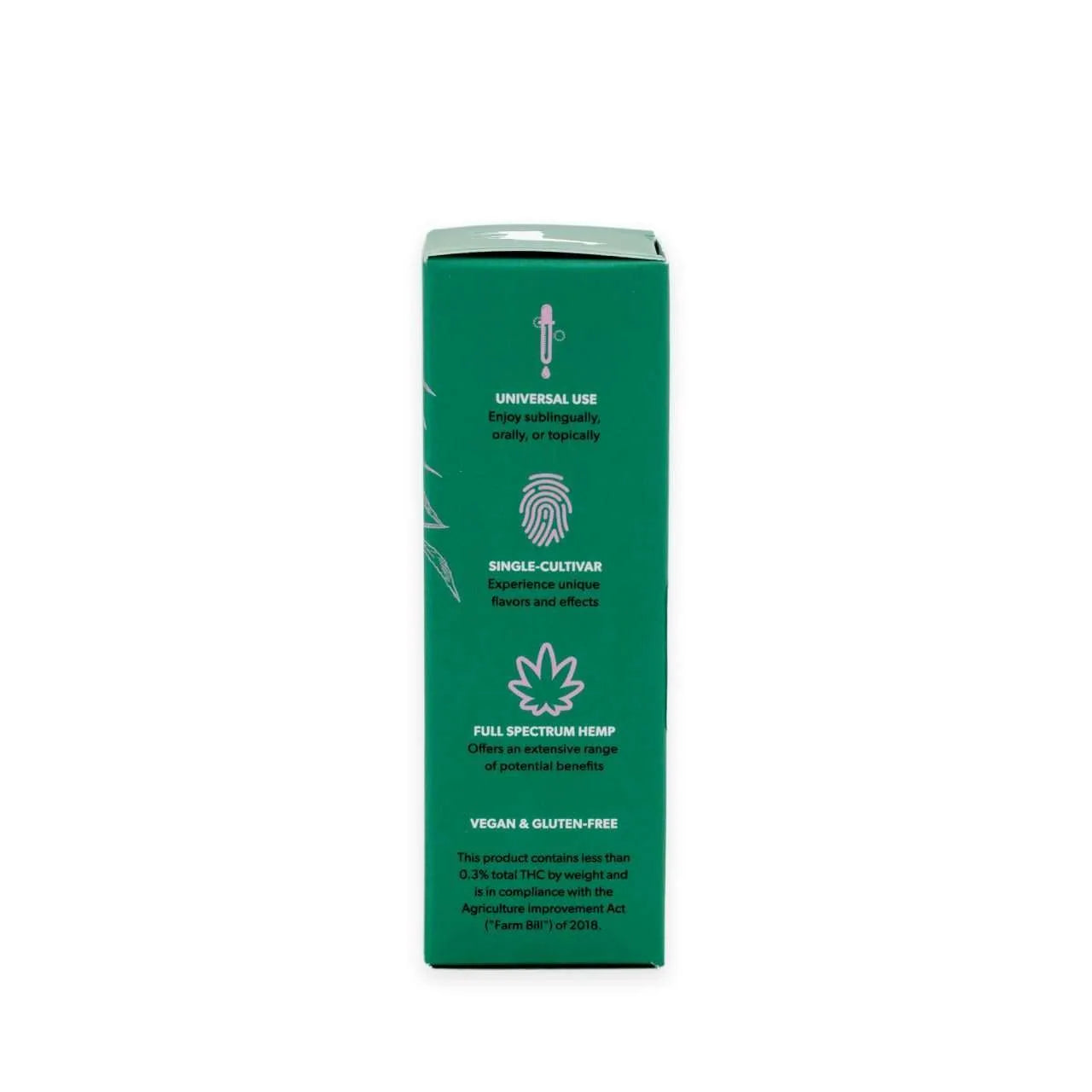 East Fork Cultivars Organic Full Spectrum CBG Oil 1000mg - White CBG