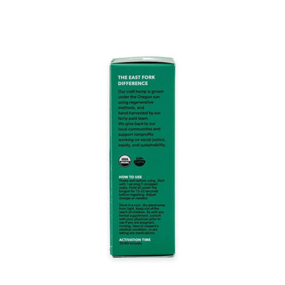 East Fork Cultivars Organic Full Spectrum CBG Oil 1000mg - White CBG