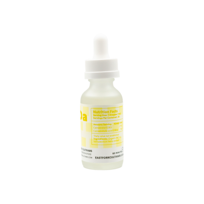 East Fork Cultivars Organic Full Spectrum Tincture 800mg CBD + 200mg CBDA