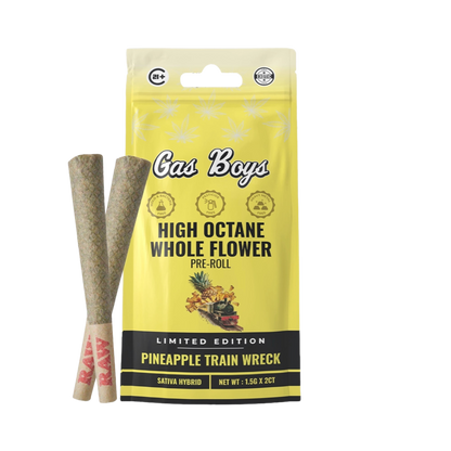 Gas Boys Whole Flower THCA Pre Roll 1.5 Grams x 2