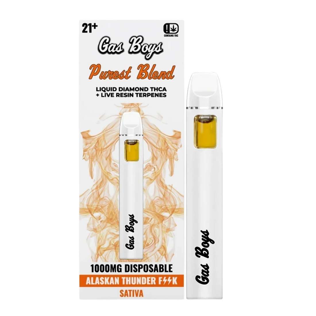 Gas Boys Disposable Vape - THCa + Live Resin Terpenes - 1000mg