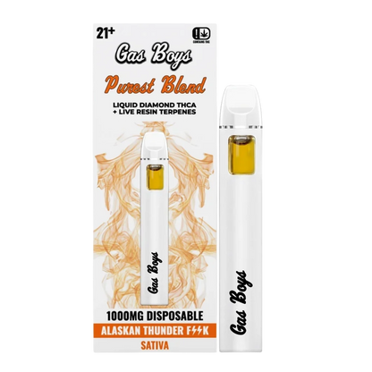 Gas Boys Disposable Vape - THCa + Live Resin Terpenes - 1000mg