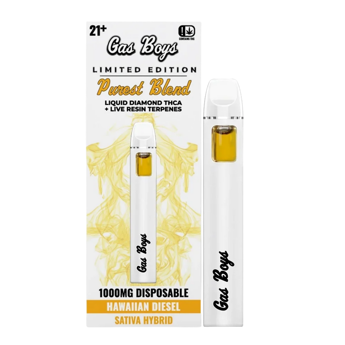 Gas Boys Disposable Vape - THCa + Live Resin Terpenes - 1000mg
