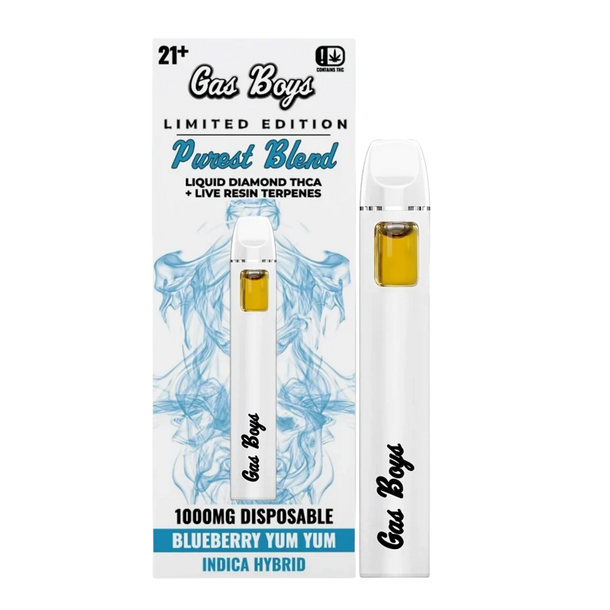 Gas Boys Disposable Vape - THCa + Live Resin Terpenes - 1000mg