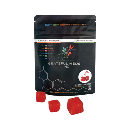 Grateful Meds NC - Functional Mushroom Blend Gummies + Delta 9