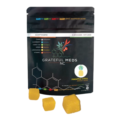 Grateful Meds NC - Functional Mushroom Blend Gummies + Delta 9