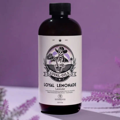 Loyal Oils Lemonade Coconano Infused Delta 9 THC Sugar Free - 75mg Lavender
