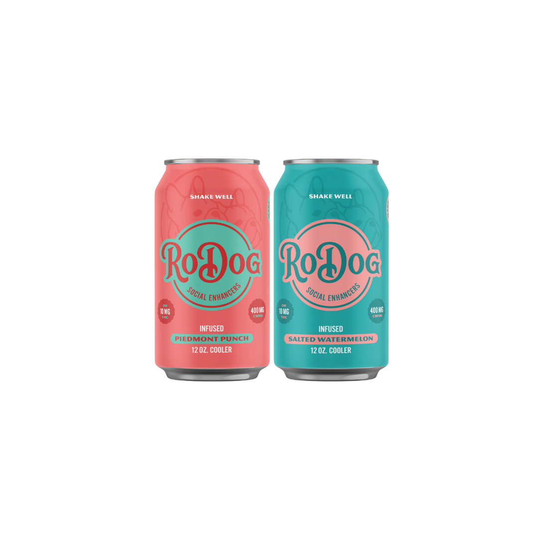 RoDog Strain Specific Live Resin + Adaptogens Cooler - 12oz - 10mg D9 THC