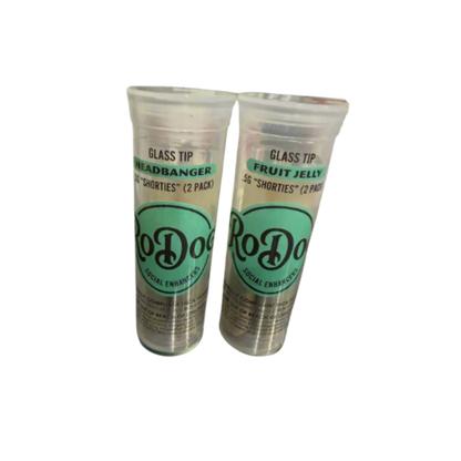 RoDog - Shorties - Full Flower Pre Rolls - Glass Tips - .5g - 2 Pack