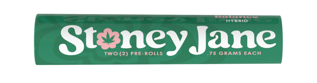 Stoney Jane High THCA Flower 2 Pack Pre Rolls - Hybrid - Balance
