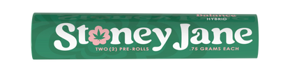 Stoney Jane High THCA Flower 2 Pack Pre Rolls - Hybrid - Balance