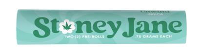 Stoney Jane High THCA Flower 2 Pack Pre Rolls - Indica - Unwind