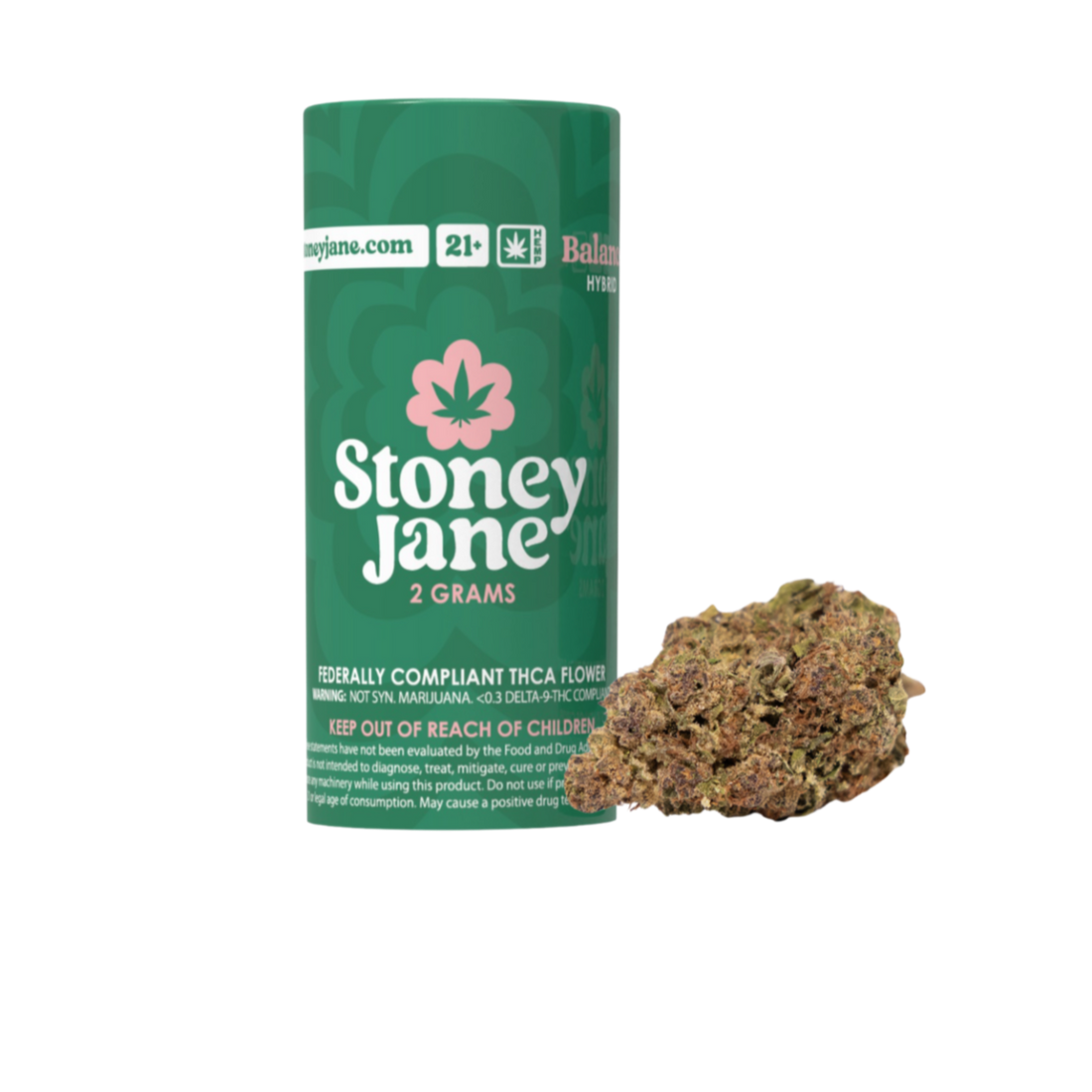Stoney Jane Dub - High THCA Flower 2 Grams - Hybrid - Balance