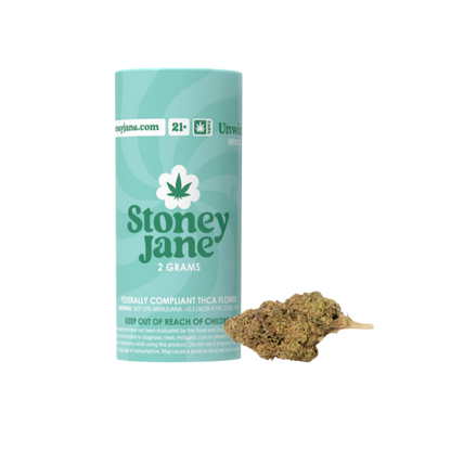 Stoney Jane Dub - High THCA Flower 2 Grams - Indica - Unwind