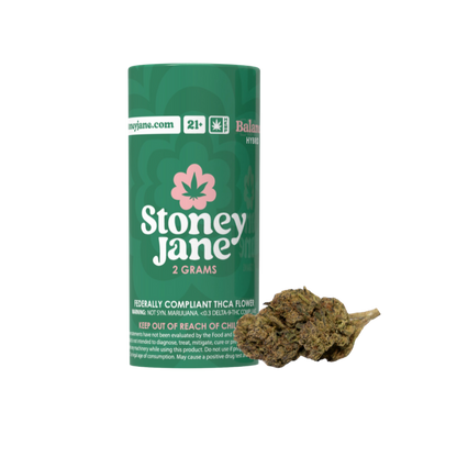 Stoney Jane Dub - High THCA Flower 2 Grams - Hybrid - Balance