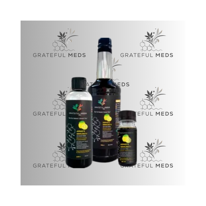 Grateful Meds NC - Functional Mushroom Blend Juice - Immunity - NotYaNana&