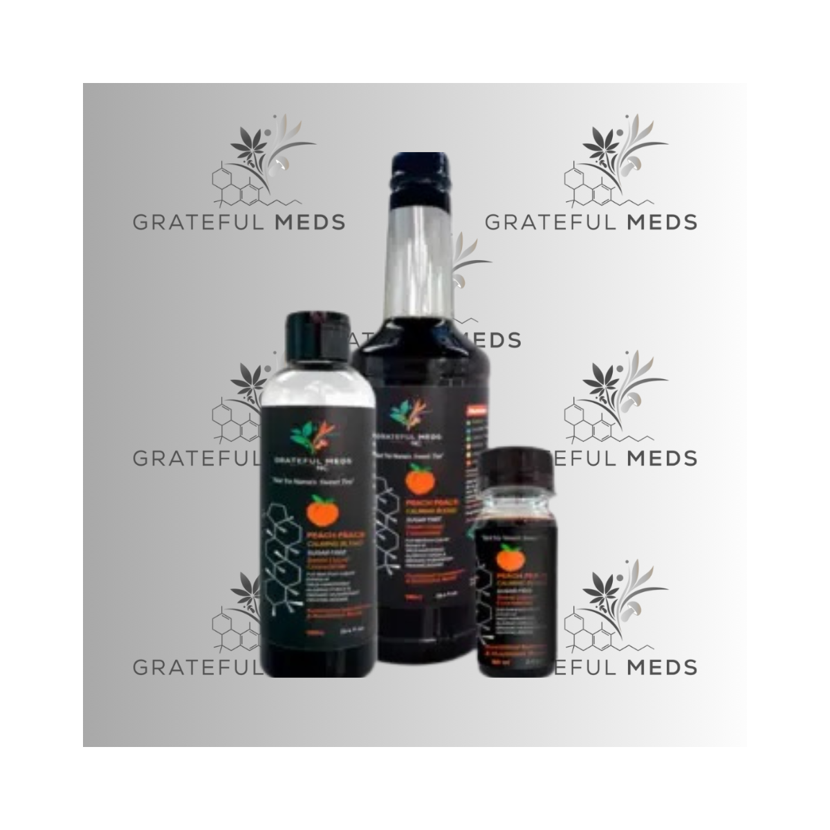 Grateful Meds NC - Functional Mushroom Blend Juice - Calming - NotYaNana&