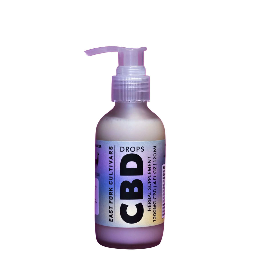 East Fork Cultivars Organic Full Spectrum Beverage Enhancer - 1200mg CBD Drops