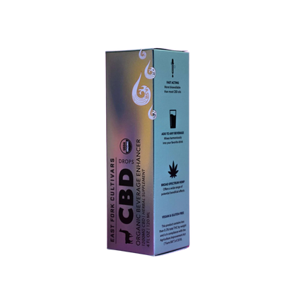 East Fork Cultivars Organic Full Spectrum Beverage Enhancer - 1200mg CBD Drops