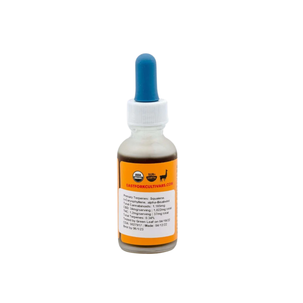 East Fork Cultivars Organic Full Spectrum CBD Oil 1000mg