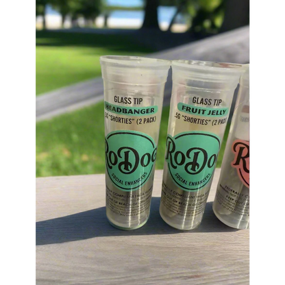 RoDog - Shorties - Full Flower Pre Rolls - Glass Tips - .5g - 5 Pack
