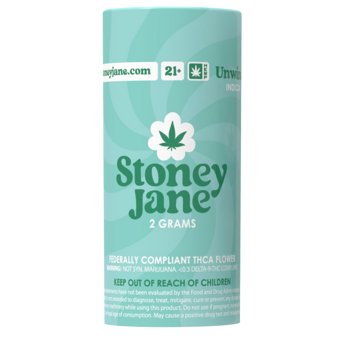 Stoney Jane Dub - High THCA Flower 2 Grams - Indica - Unwind