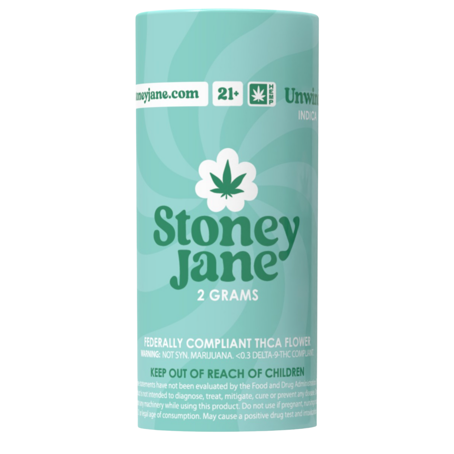 Stoney Jane Dub - High THCA Flower 2 Grams - Indica - Unwind