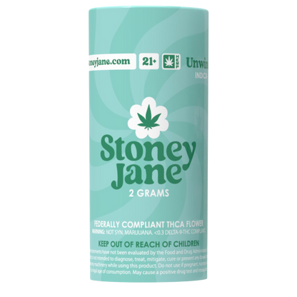 Stoney Jane Dub - High THCA Flower 2 Grams - Indica - Unwind